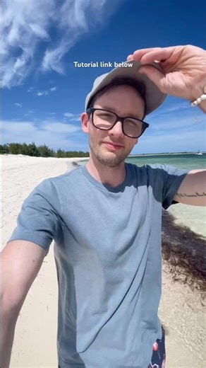 Magical beach transition 🏖️