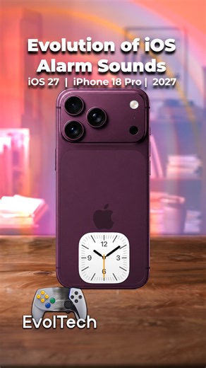 Evolution of iOS Alarm Sounds (2007 - 2027) [iOS 1 - iOS 27]