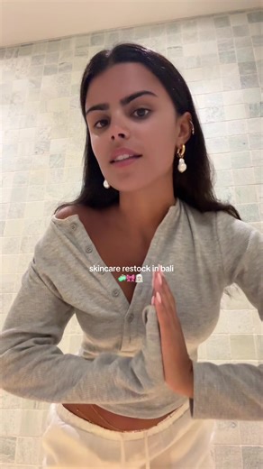 Skincare Restock in Bali with Issy Francis Baum