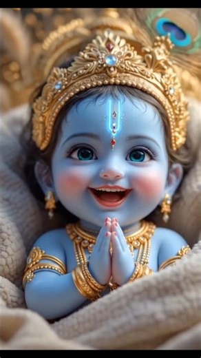 99% log skip karenge… ‘Radhe Radhe’ likho, prem aur sukh pao 💙🙏 #shorts #krishna #trending #reels
