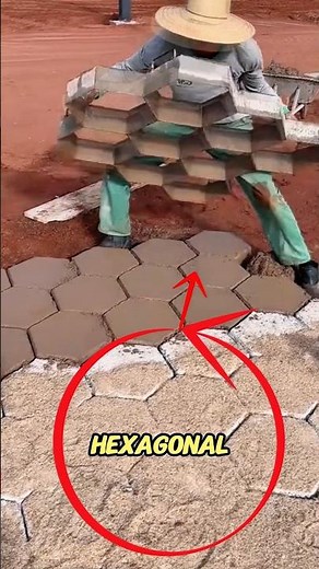 DIY Hexagon Concrete Paver Mold – Fast & Easy Way to Make Walkway Blocks!