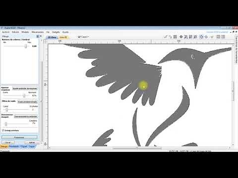 2- Curso Vectric Aspire V9.5 en Español - Como Importar Imágenes y Convertirla a Vector