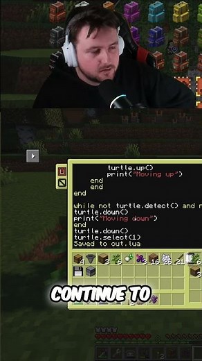 Minecraft Turtle Coding: Ultimine Block Fun!