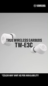 Introducing Yamaha TW-E3C | Take Your Music Anywhere with True Sound True Wireless Earbuds with Clear Voice Call, Gaming Mode, Ambient Sound, and Listening Care. Know more about our products: www.in.yamaha.com #YamahaMusicIndia #MakeWavesWithYamaha #TrueWirelessEarbuds #TWE3C #TrueSound #NewLaunch | Yamaha Music India