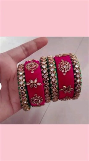Thread bangles,jewlery making,sales by Rachana