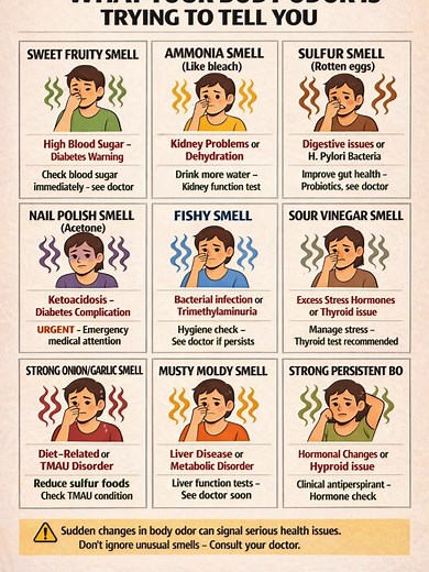 Understanding Your Body Odor and Health Signals