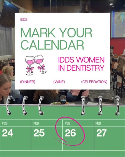 Indianapolis District Dental Society | MARK YOUR CALENDARS! 🗓️ 🩷On behalf of the IDDS Membership Committee – NEW this year! Come ready to celebrate & honor our WID Honorees and... | Instagram