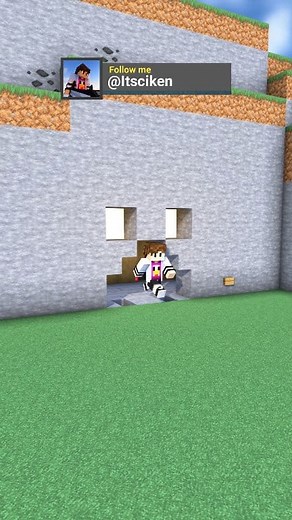 1.6M views · 17K reactions | Minecraft Creep Door  Shaders : BSL Texture Pack : Faithful 64x Music : Yugure - She Share Story #reels #minecraft #minecraftbuilds #minecrafttutorial | Itsciken | Facebook