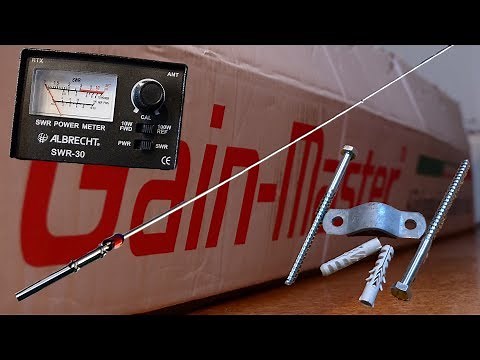 Sirio Gain-Master 5/8λ (2) - Aufbautipps und Erfahrungen mit der CB Funk- & Afu- Antenne #Test
