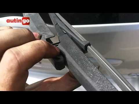 Como cambiar limpiaparabrisas Toyota Corolla