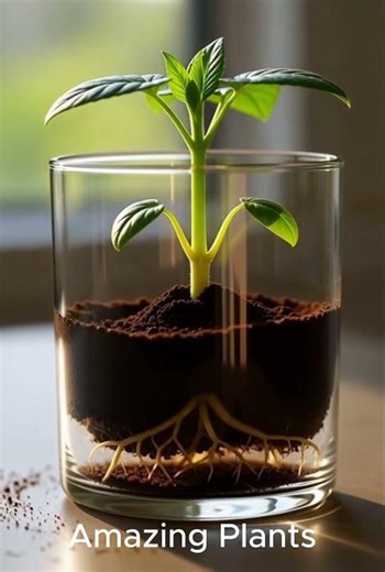 Sunflower Growing from seed #amazingplants1 #plants #shorts