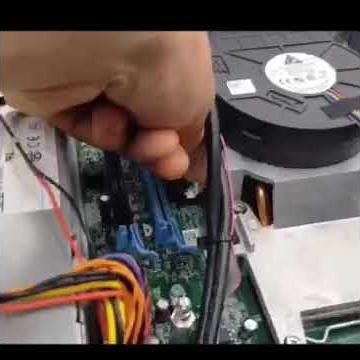 DELL Optiplex 7010 SFF ボタン電池交換