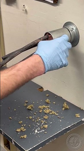 #CGHowTo install firestopping on a cable.