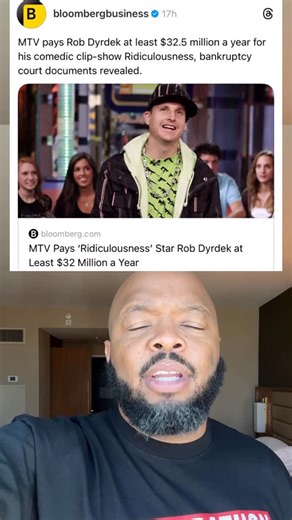 kevonstage on Instagram: "Rob was making $32.5 million a year hosting Ridiculousness. $32,500,000.00 A YEAR!"