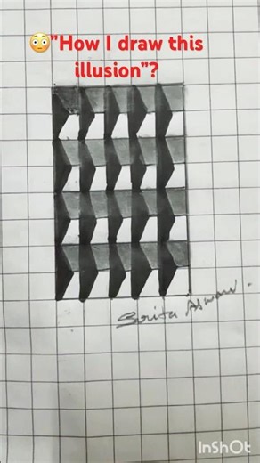 Easy 3D Hole Illusion Drawing Step by Step #trending #viral #viralvideos #drawing #shorts