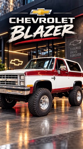 Chevrolet Blazer 🔥 This Classic American SUV Still Looks BADASS! 🇺🇸 #Shorts