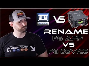 The EASY and HARD way to rename Tracks and Takes on the Zoom F6 (Zoom F6 Part 27)