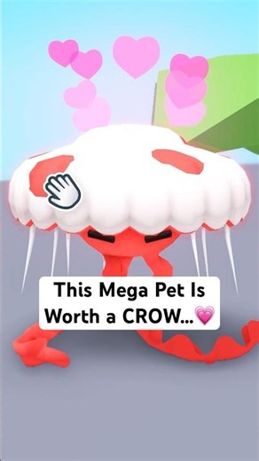 This Mega Pet Is Worth a CROW…💗 #roblox #adoptme