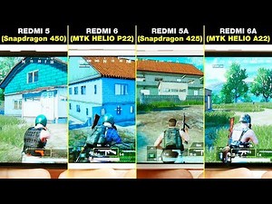 Xiaomi Redmi 6 vs Redmi 6A vs Redmi 5 vs Redmi 5A - БОЛЬШОЕ СРАВНЕНИЕ В ИГРАХ! FPS + НАГРЕВ!