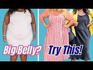 Spring Outfit Formulas For A Large Belly | Stylish Plus Size Looks