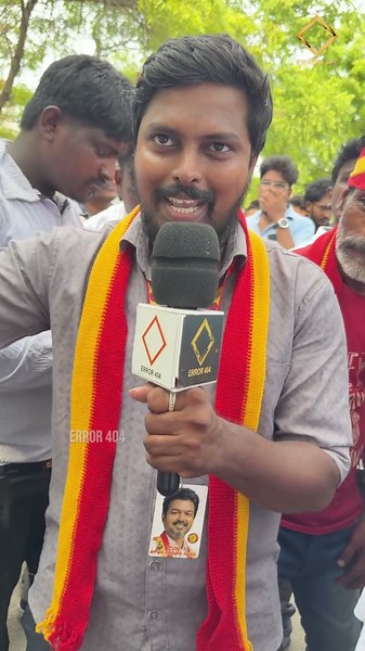 The volunteer who responded to Julie… #Vijay #TVK #