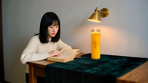 2 Packs Beeswax Catholic Candles, 7 Day Prayer Candles in Glass with 100 Hours Long Burn Time, Honey Fragrance Religious Devotional Candle for Memorials, Vigil, Church