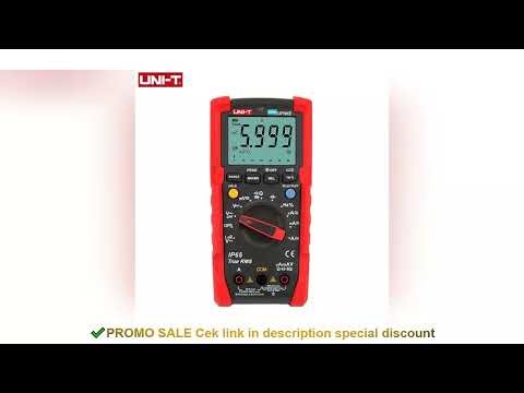 UNI-T UT191E UT191T Professional Digital Multimeter UNIT True RMS ACV AC DC Voltage Current Meter Ca