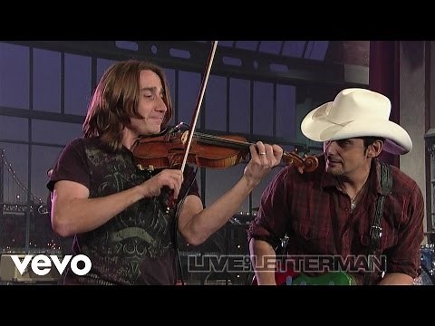 Brad Paisley - Time Warp (Live on Letterman)