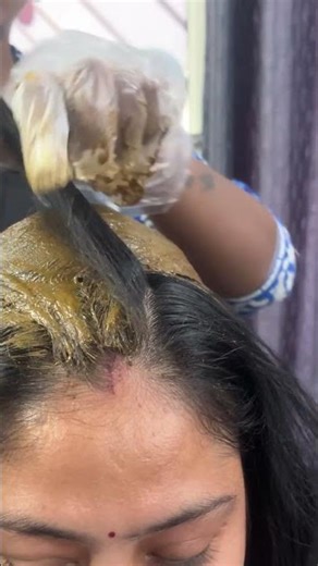 📌 Hair Mehendi Result 😍 Before After | Henna for Hair