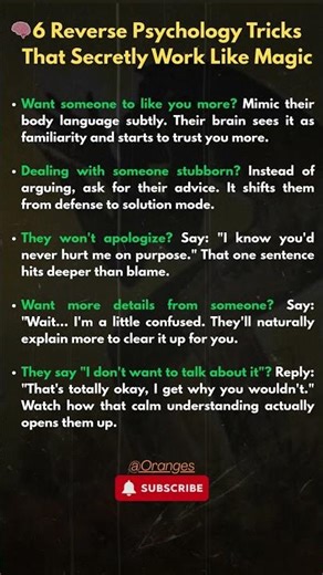 The Dark Side of Reverse Psychology | Manipulation Tactics #shorts #psychology #viral