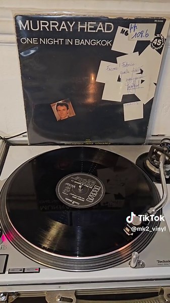 Murray Head – One Night In Bangkok 1984 Maxi 45🎧✒️🖋 #vinyl #technics #originalsong