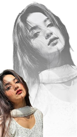 Black & White portrait photo Editing tutorial #creative #photoediting #editing #ytshorts #ytreels