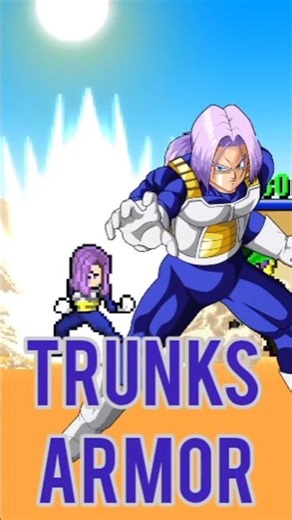 trunks armor all forms in warriors of the universe #dragonball #warriorsoftheuniverse