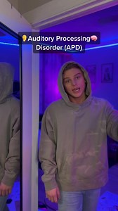 Auditory Processing Disorder (APD). #adhdtiktok #adhd #lifehack #toddlersoftiktok #trending | Conner Dewolfe