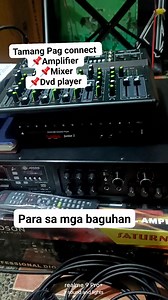 BASIC CONNECTION AMPLIFIER,MIXER ,DVD #paanomagkonekngamplidvdmixer | Jay-ar sound and lights electronic parts