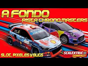 A fondo, Pista Chrono Masters, Scalextric Compact