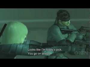 Metal Gear Solid 2 HD - Raiden and Snake Pt. 2 - Gameplay