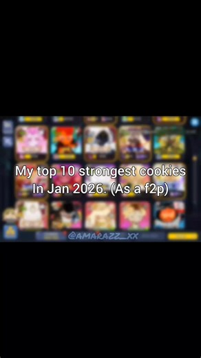 Top Ten Strongest Cookies in Cookie Run Kingdom