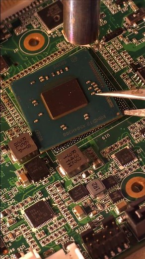 How to remove a BGA chip