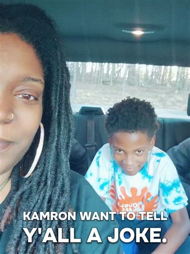 kamron wants to tell you a joke #chickencrossingtheroad #funny #laughter #kids