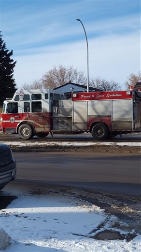Engine 22 responding to an emergency