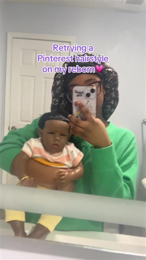 Adorable Pinterest Hairstyles for Reborn Babies