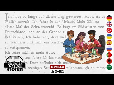 #499 Learn German with stories | Learn German through listening - A2-B1