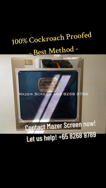 The Best Defense Against Cockroach Invasions! Say goodbye to unwanted pests! MazerScreen offer the ultimate protection against cockroaches, ensuring no gaps for them to squeeze through. Our precision-fit magnetic insect screens create a sealed barrier, making them soooo crucial for rubbish chutes, where roaches commonly sneak in, or squeeze in! … Why Choose Mazer Magnetic Screens? ✅ No Gaps, No Roaches – Strong magnetic seals ensure a tight fit. ✅ NOWHERE TO HIDE!! - last thing you want is for t