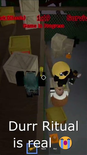 Is this durr ritual 😭? #roblox #robloxedit #assymetricalhorrorgame #durr #youvshomer