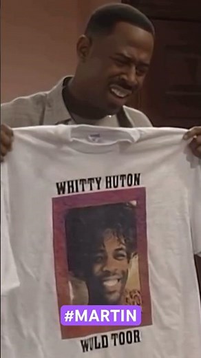 “WHITTY HUTON WULD TOOR” BRUH “MAN CAN’T SPELL” #martin #netflix #hbomax