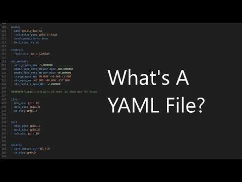 What's A config.yaml? | FluidNC Config YAML File introduction
