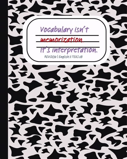 Alexis Crane on Instagram: "Students often know what a word means—but miss what it suggests. TEKS 2B(B) pushes students to analyze context to determine whether a word is being used denotatively, connotatively, or figuratively. This 5-minute task helps students interpret meaning instead of memorizing definitions—and builds stronger analysis and writing. These feedback prompts help students explain why a word carries a specific meaning—without turning the lesson into a vocabulary quiz. Save this f