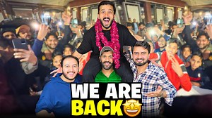 We are Back Allhumdulillah🙏🏻insane Crowd at Airport😳 | Daily Vlogging