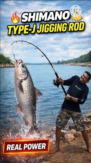 New Shimano Grappler Jigging Rod 🎣Big Fish Killer #shorts #new #shimano #rod #fishing #review